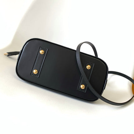 LV 25S ALMA BB BAG 23 IN BLACK EPI CALFSKIN GOLD HARDWARE