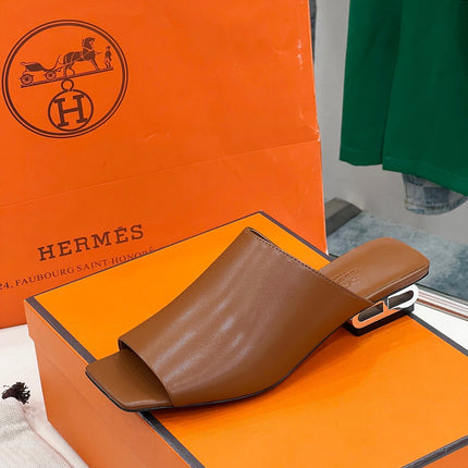 IDOLE SANDAL IN BRONZE BROWN CALFSKIN