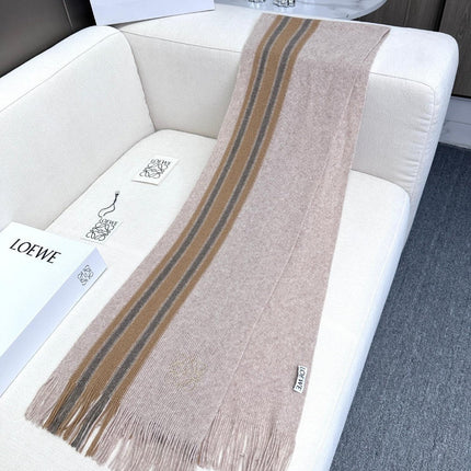 SCARF 180 CM IN ALMOND BEIGE CASHMERE 410158