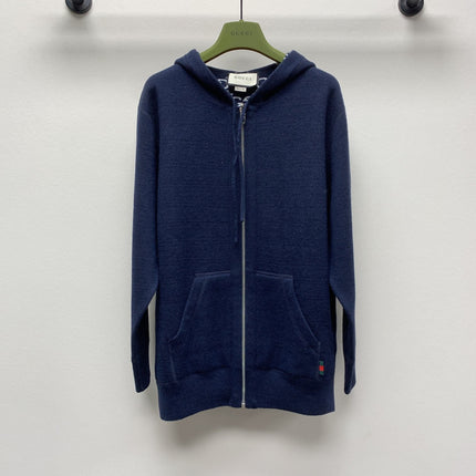 GUCCI ZIP-UP KNIT JACKET 232193