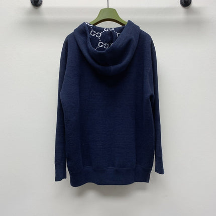 GUCCI ZIP-UP KNIT JACKET 232193