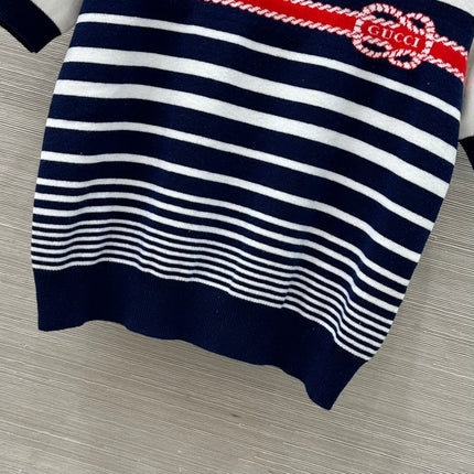 GUCCI SHORT-SLEEVE KNIT TOP 138