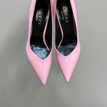 GG 105 HIGH HEEL PUMP LIGHT PINK LAMBSKIN