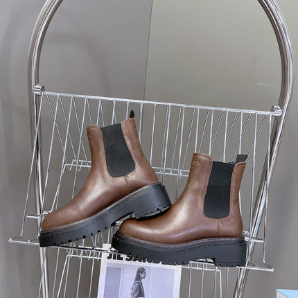 PRA CHELSEA BOOTS CHOCOLATE CALFSKIN