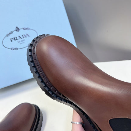 PRA CHELSEA BOOTS CHOCOLATE CALFSKIN