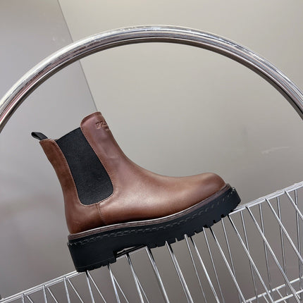 PRA CHELSEA BOOTS CHOCOLATE CALFSKIN