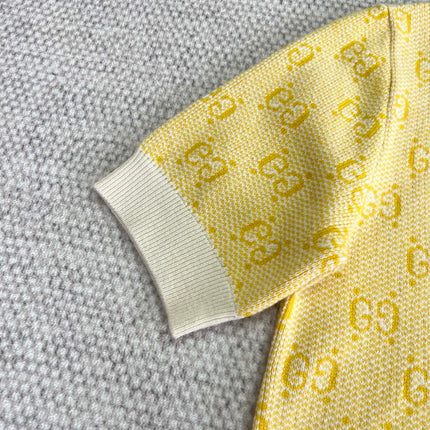 GUCCI SHORT-SLEEVE KNIT DRESS STYLE 70