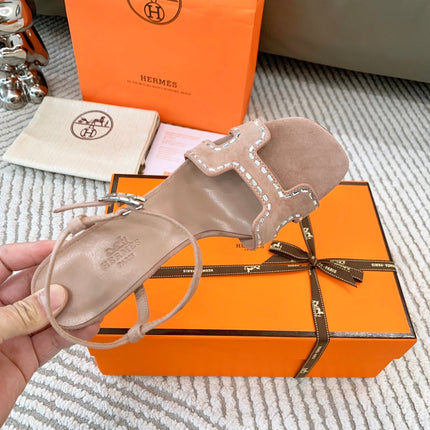 HIGH SANDAL 8.5 CM IN PEACH PINK SUEDE