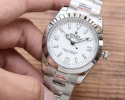 Silver White Dial
