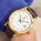 Gold White