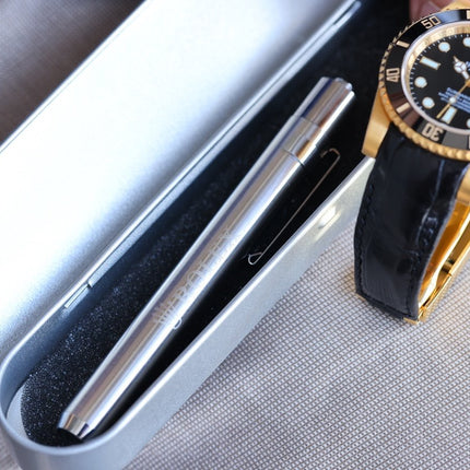 SUBMARINER DATE 40 STEEL CASE GOLD BLACK CERAMIC LEATHER