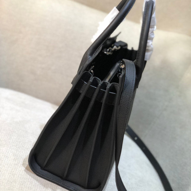 SAC DE 26 HANDBAG BLACK CALFSKIN