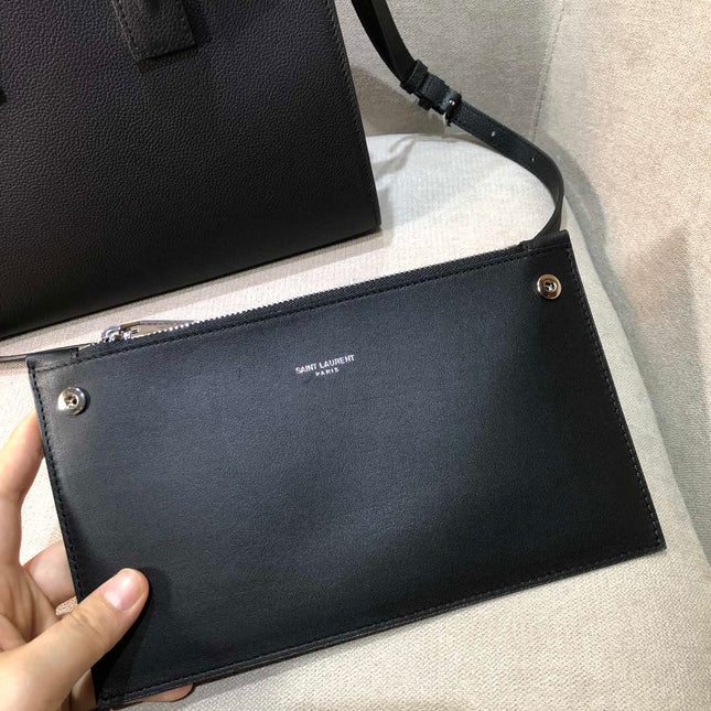 SAC DE 26 HANDBAG BLACK CALFSKIN