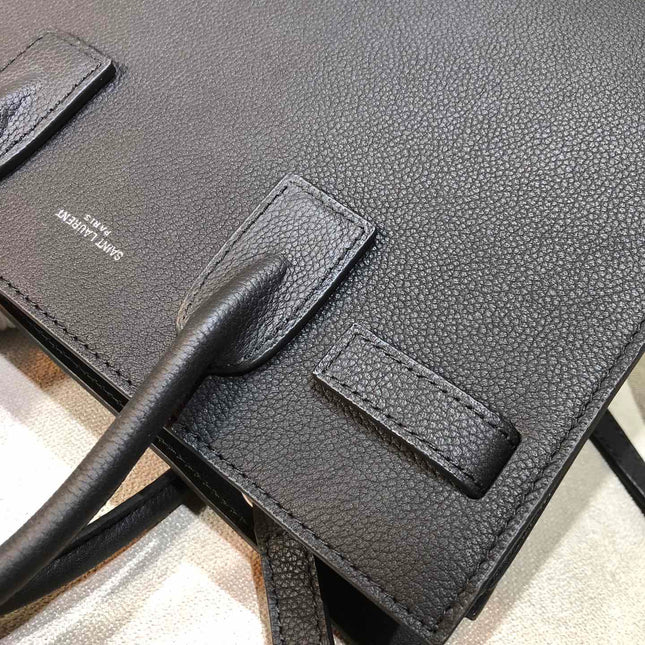 SAC DE 26 HANDBAG BLACK CALFSKIN