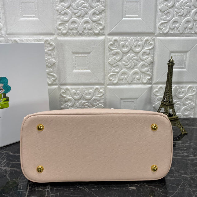 PRA GALLERIA 32 BAG IN BEIGE SAFFIANO LEATHER