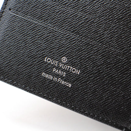 LV 25S MULTIPLE WALLET IN MONOGRAM ECLIPSE COATED CALFSKIN