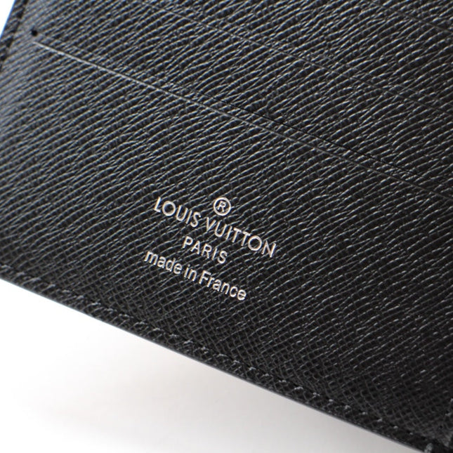 LV 25S MULTIPLE WALLET IN MONOGRAM ECLIPSE COATED CALFSKIN