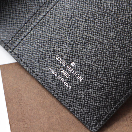 LV 25S FUJIWARA HIROSHI WALLET 19 IN MONOGRAM ECLIPSE COATED CALFSKIN