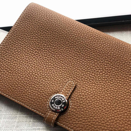 HM Dogon Wallet 20 Tan Togo Shw