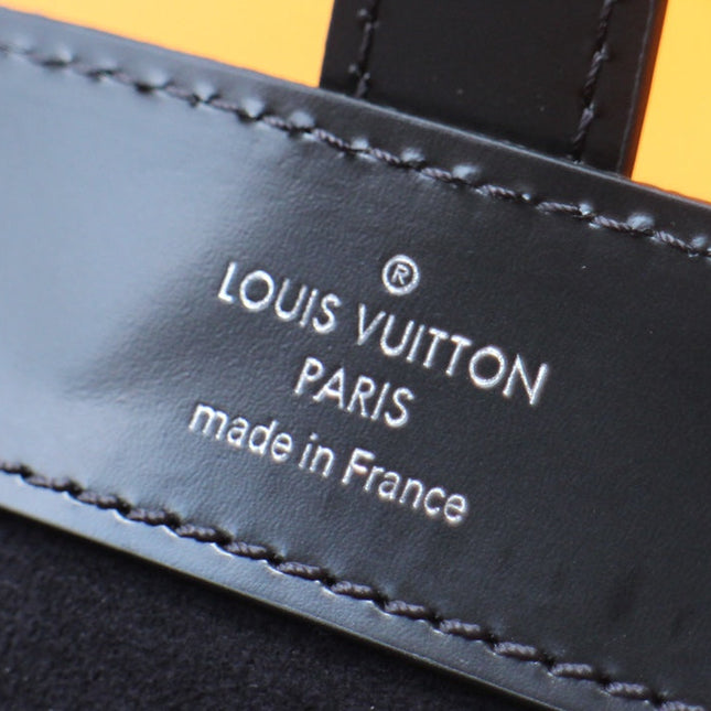 LV 25S ASTUCCIO PER 3 OROLOGI 20 IN BLACK DAMIER GRAPHITE CALFSKIN