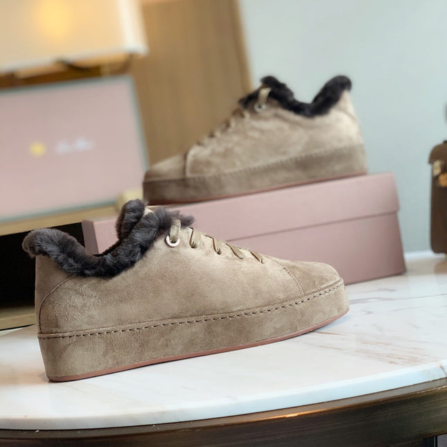LP WINTER NUAGES SNEAKERS CEDAR LAMBSKIN