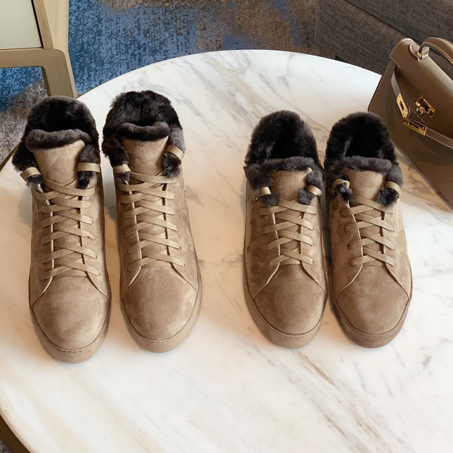 LP WINTER NUAGES SNEAKERS CEDAR LAMBSKIN