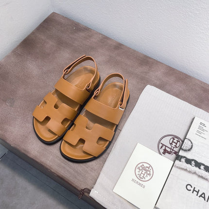HM GENIUS SANDAL COPPER CALFSKIN