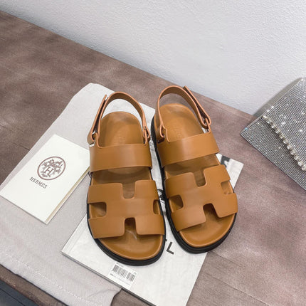 HM GENIUS SANDAL COPPER CALFSKIN