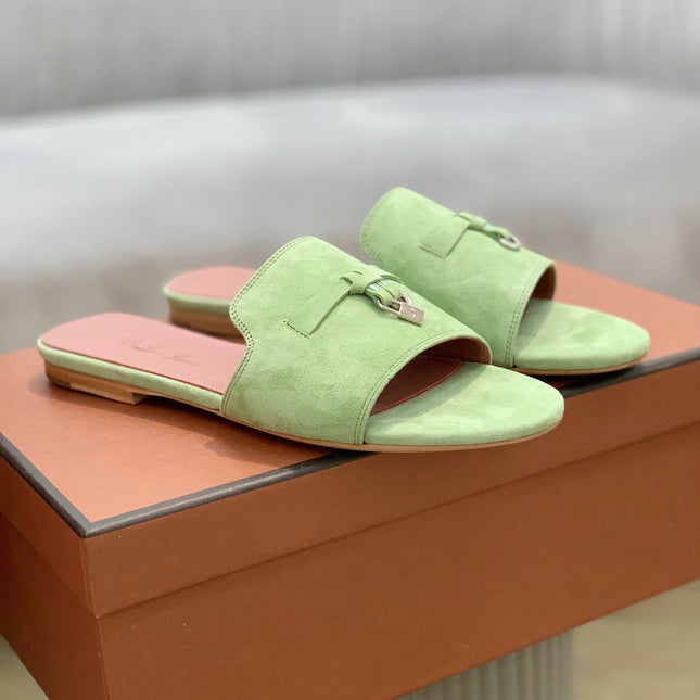 LP SUMMER CHARMS SANDALS MINT SUEDE