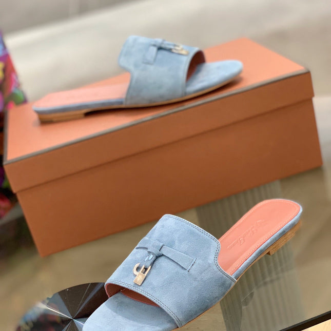 LP SUMMER CHARMS SANDALS SAPPHIRE SUEDE