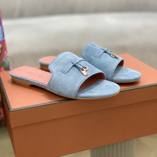 LP SUMMER CHARMS SANDALS SAPPHIRE SUEDE