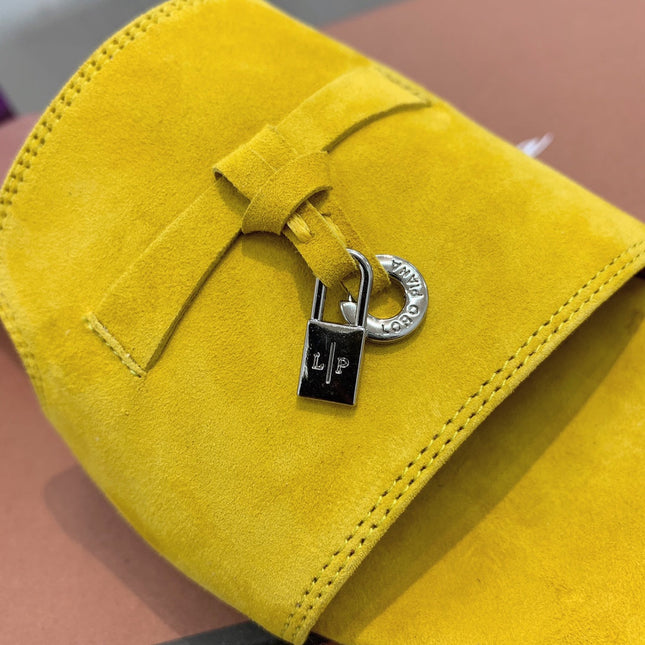 LP SUMMER CHARMS SANDALS YELLOW SUEDE