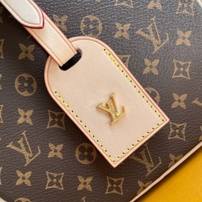 LV 25S PETITE BOITE CHAPEAU 17 IN BROWN MONOGRAM COATED CALFSKIN