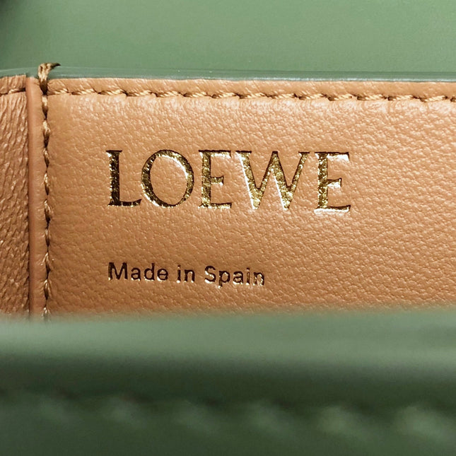 GOYA 18 BAG IN AVOCADO GREEN SILK CALFSKIN