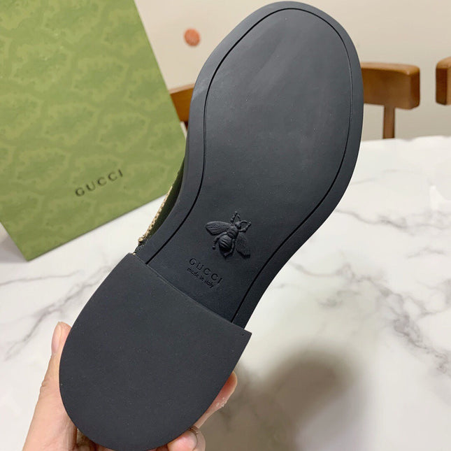 LACE-UP ANKLE BOOTS WITH DOUBLE G BUCKLE IN BEIGE CANVAS AND BLACK SHEEPSKIN