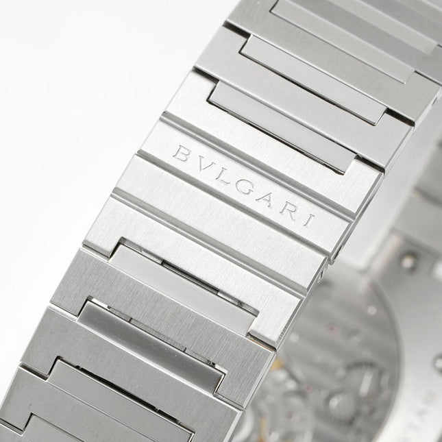 OCTO FINISSIMO AUTOMATIC STEEL CASE BLACK DIAL