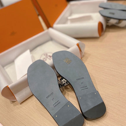 0RAN SANDALS IN WHITE MIX COLORFUL CALFSKIN