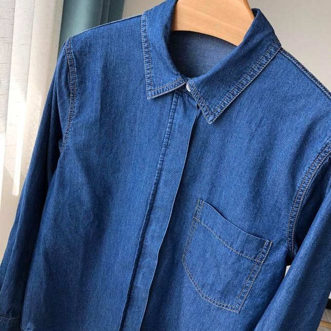 HERMES 25S DENIM SHIRT 201