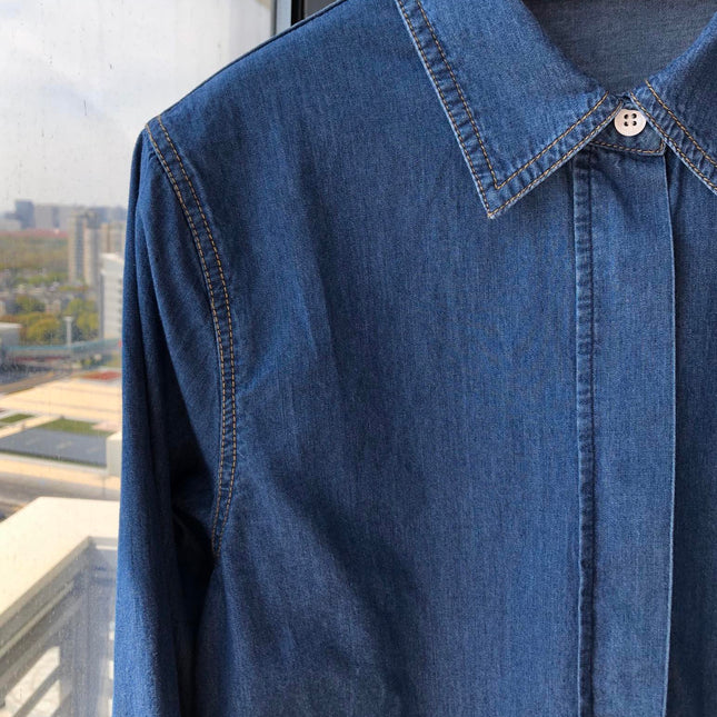 HERMES 25S DENIM SHIRT 201