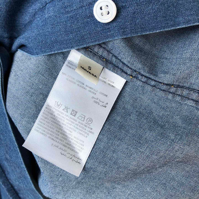 HERMES 25S DENIM SHIRT 201