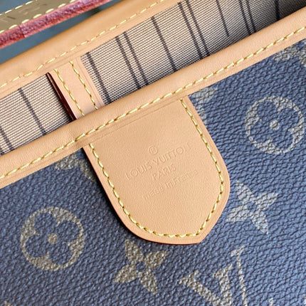 LV 25S GRACEFUL 46 IN BROWN MONOGRAM CANVAS LEATHER TRIM GOLD HARDWARE