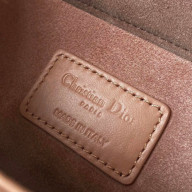 MEDIUM D-JOY BAG 26 IN DESSERT SAND CALFSKIN