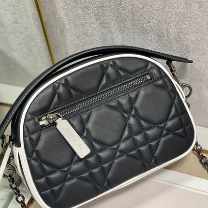 VIBE HOBO 22 BAG IN BLACK CALFSKIN