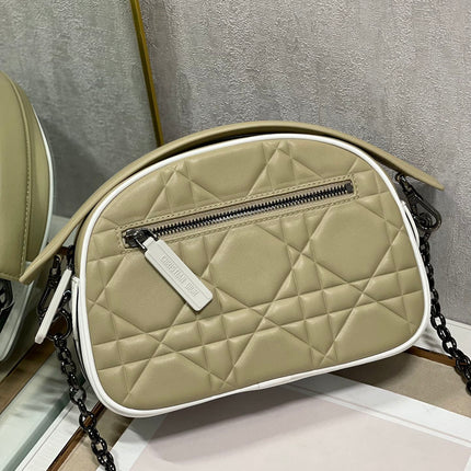 VIBE HOBO 22 BAG IN ECRU BEIGE CALFSKIN