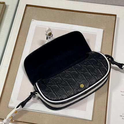 BOBBY EAST-WEST 21 BAG IN BLACK LAMBSKIN