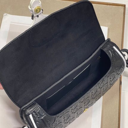 BOBBY EAST-WEST 21 BAG IN BLACK LAMBSKIN