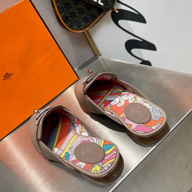 0Z MULE ASH CALFSKIN WITH PATTERN