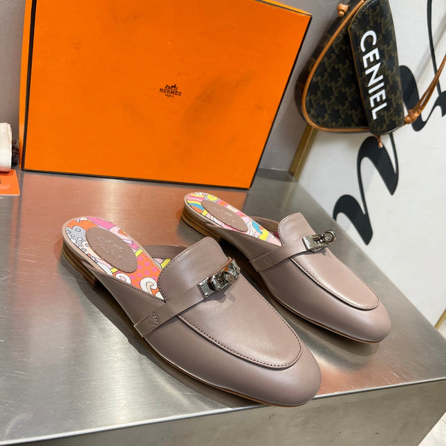 0Z MULE ASH CALFSKIN WITH PATTERN