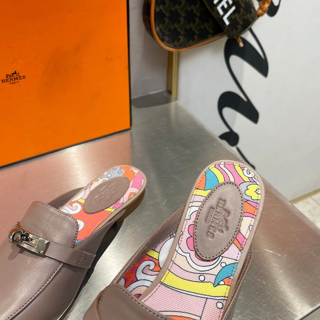 0Z MULE ASH CALFSKIN WITH PATTERN