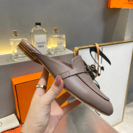 0Z MULE ASH CALFSKIN WITH PATTERN